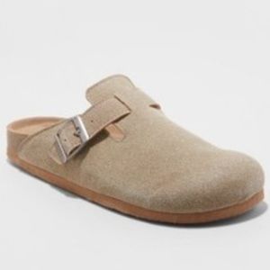 Madlove microsuede slip ons clogs